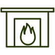 icon black fireplace maintenance
